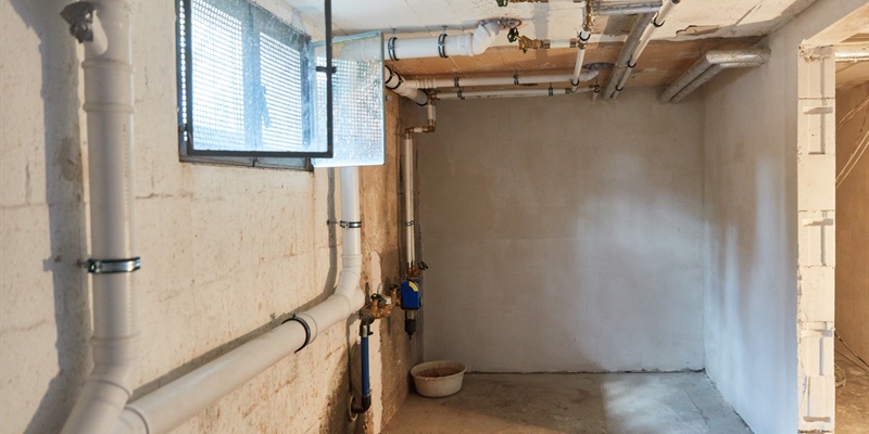 Wat gebeurt er met vochtige muren tijdens lange droogteperiodes?